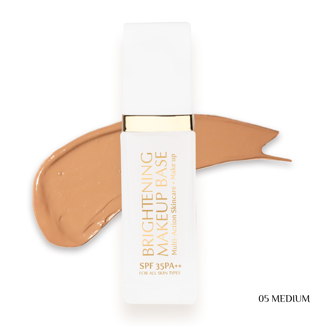 BBA By Suleman - Brightening Makeup Base (Multi-Action Skincare + Make Up) - 05 Medium base 40ml — image 1 — Meeshop Pakistan