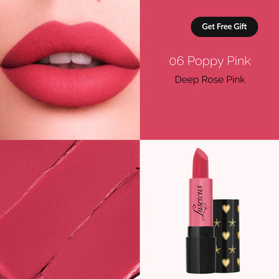 Luscious - Icon Lipstick - Poppy Pink