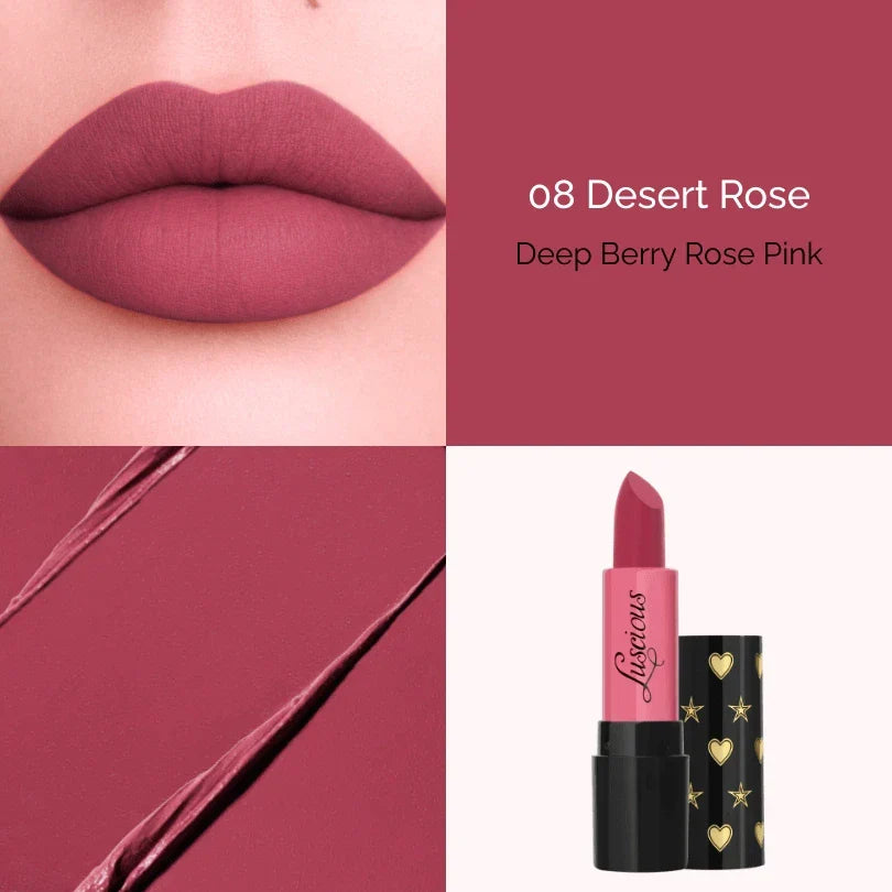 Luscious - Icon Lipstick - Desert Rose — image 1 — Meeshop Pakistan