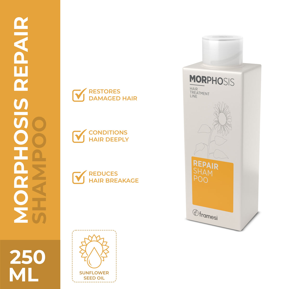 Framesi - Morphosis Repair Shampoo 250 ml — image 1 — Meeshop Pakistan