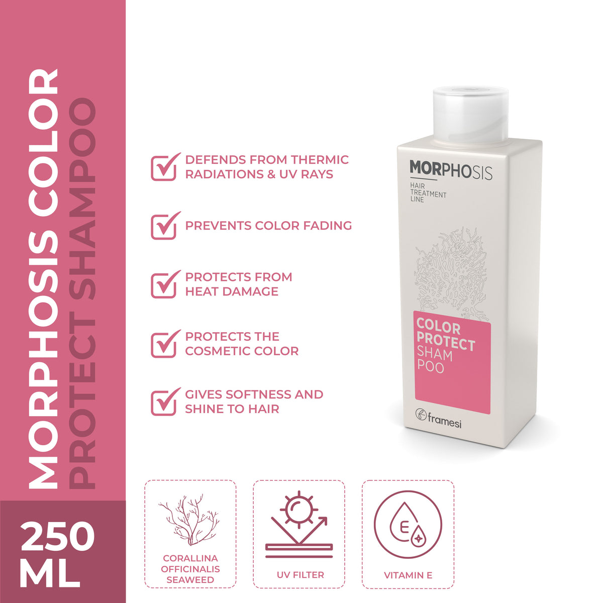 Framesi - Morphosis Color Protect Shampoo 250 ml — image 1 — Meeshop Pakistan