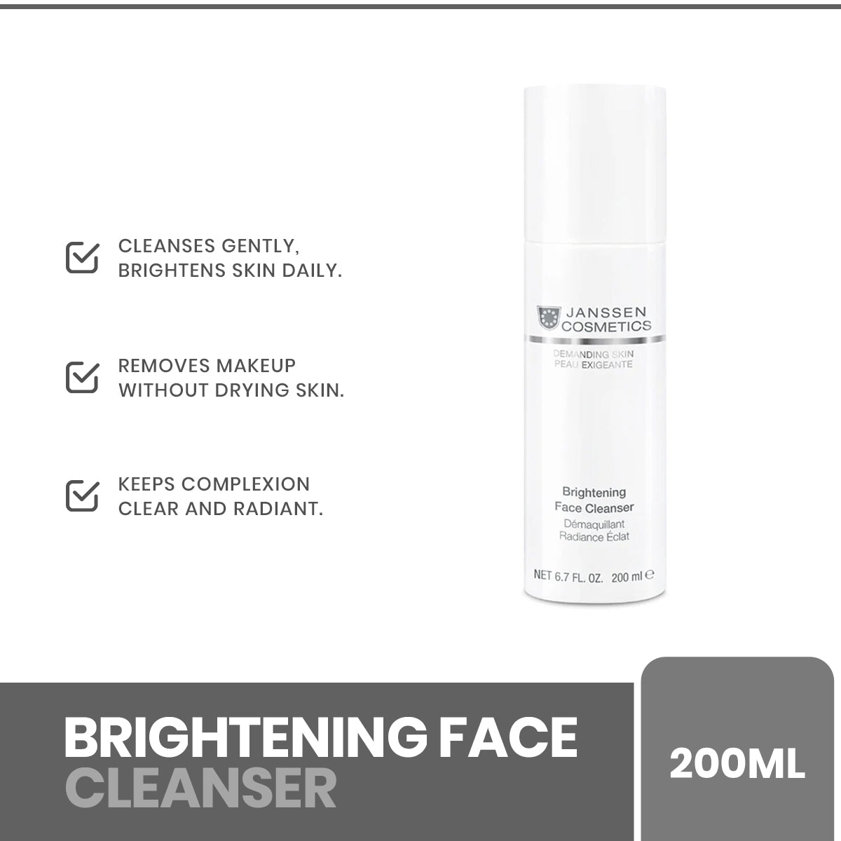 Janssen - Brightening Face Cleanser 200ml — image 1 — Meeshop Pakistan