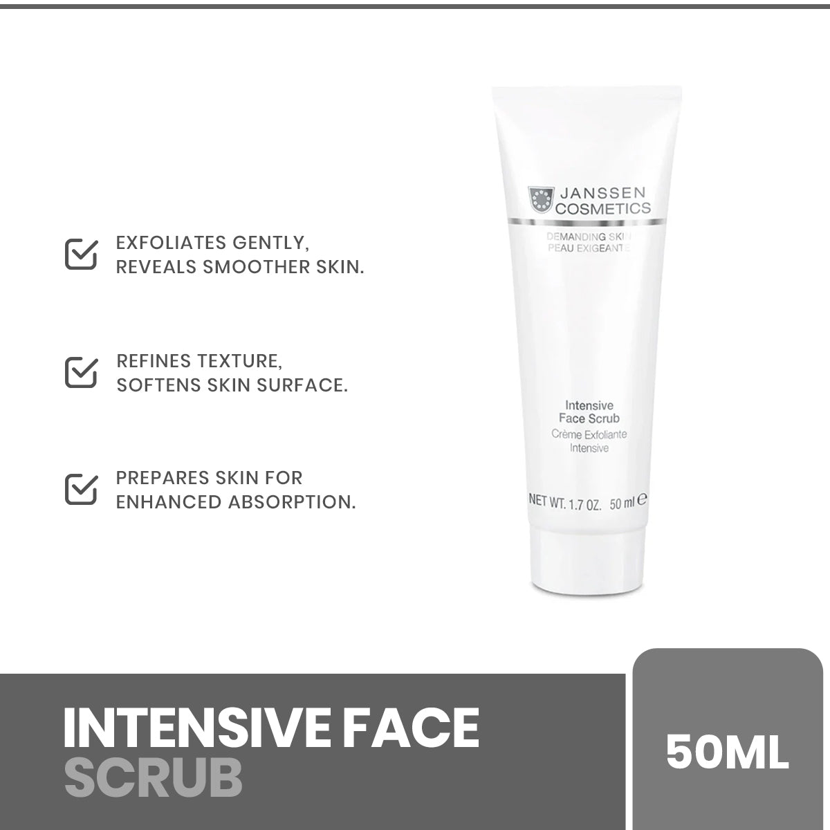 Janssen - Intensive Face Scrub 50ml — image 1 — Meeshop Pakistan