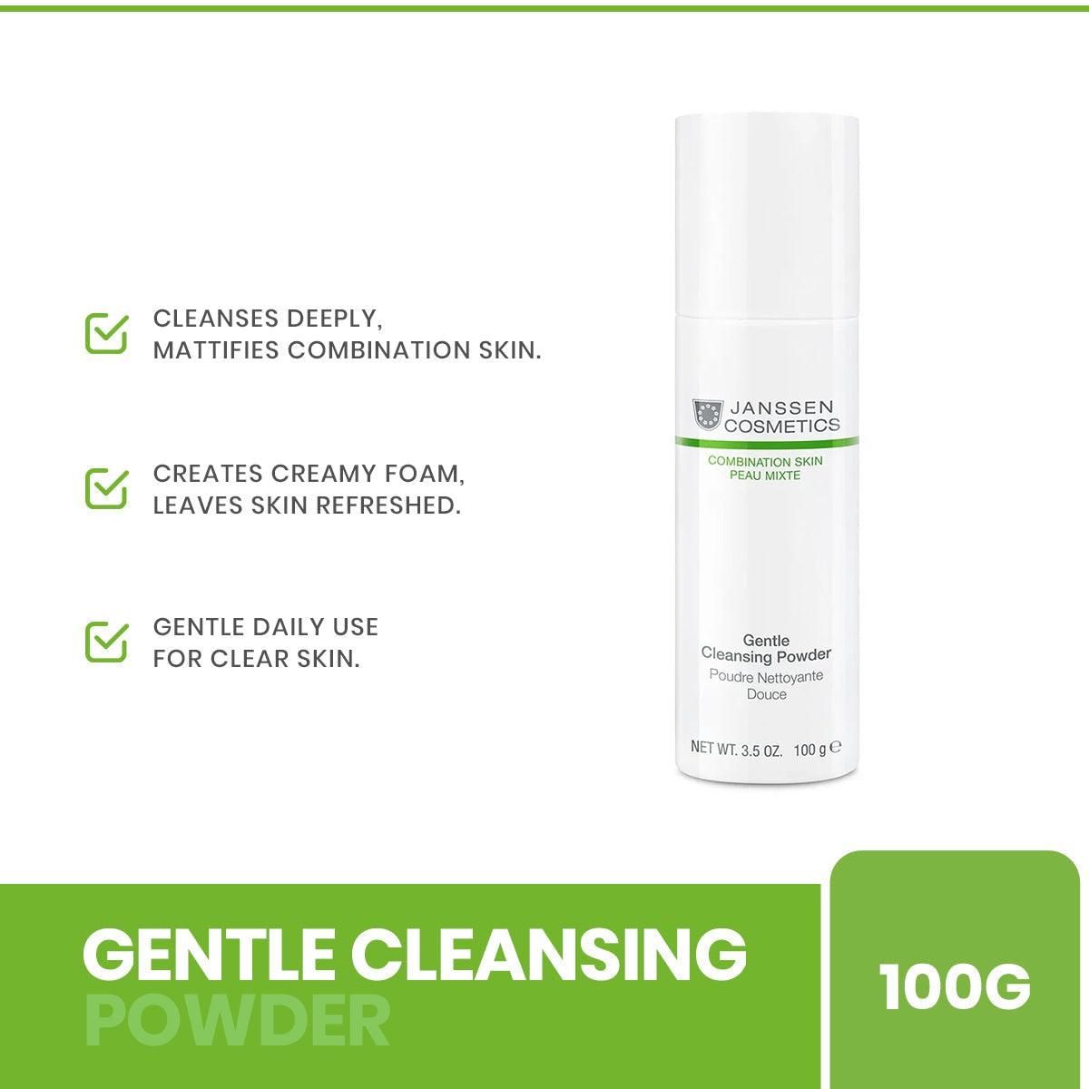Janssen - Gentle Cleansing Powder 100 g — image 1 — Meeshop Pakistan