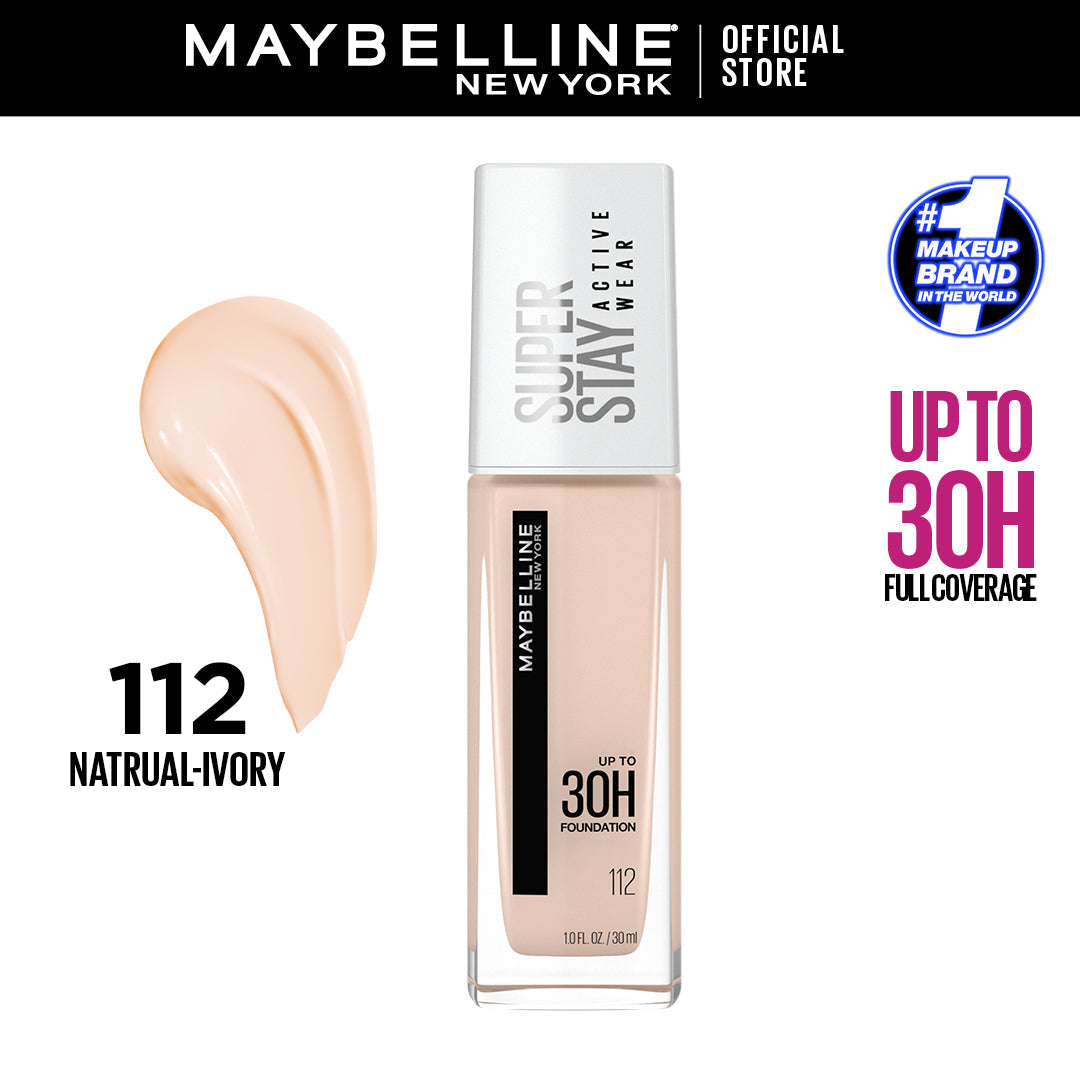 Maybelline - SuperStay 30H Full Coverage Liquid Foundation - 112 — image 1 — Meeshop Pakistan