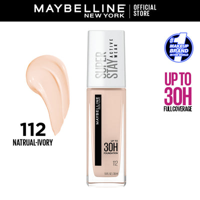 Maybelline - SuperStay 30H Full Coverage Liquid Foundation - 112