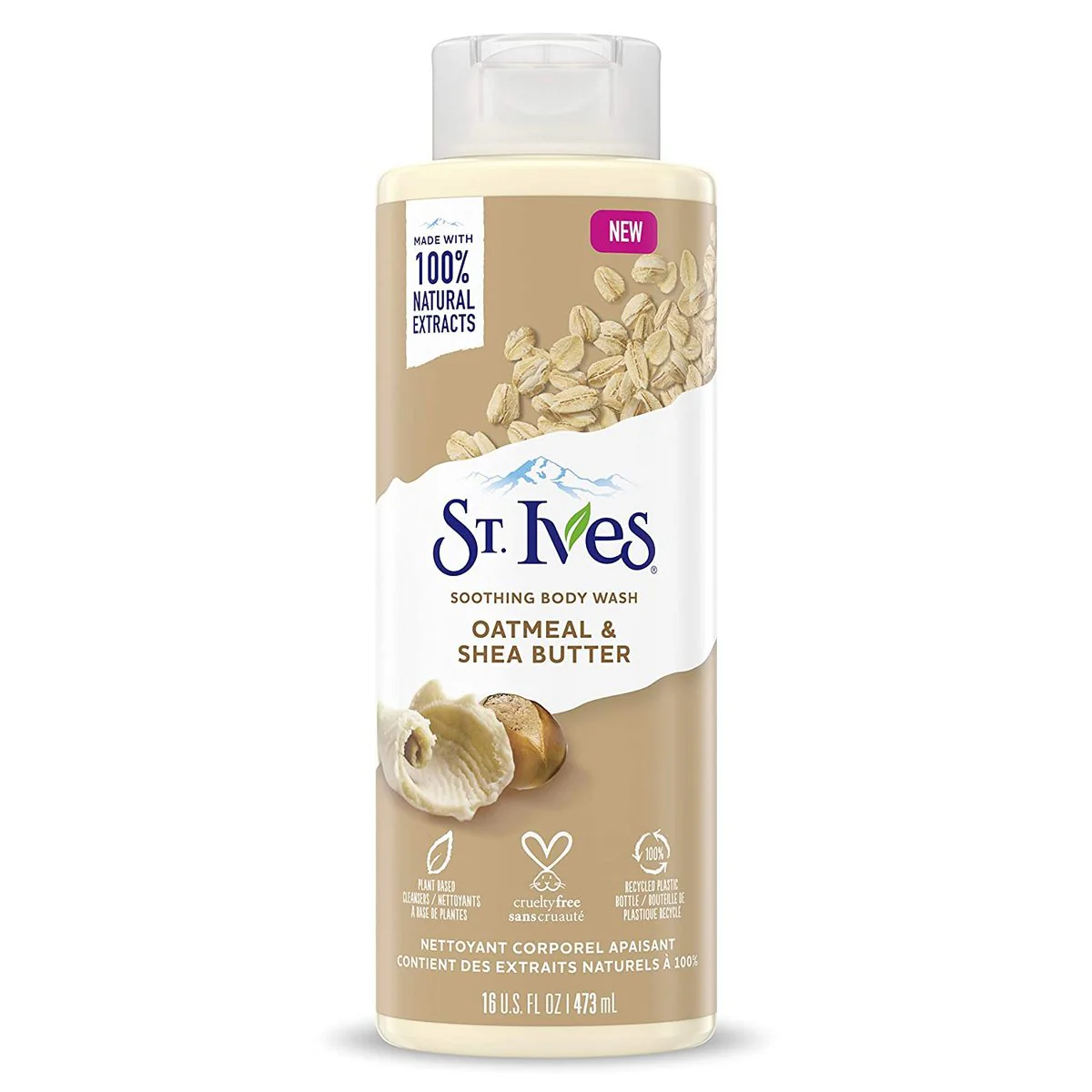 St.Ives - Oatmeal & Shea Butter Body Wash - 473ml — image 1 — Meeshop Pakistan