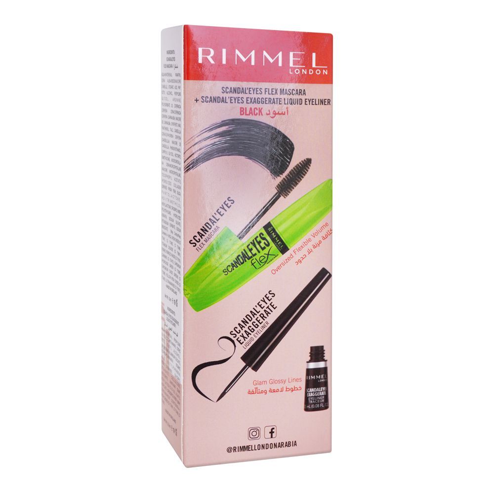 Rimmel London - Promo Scandle'eyes Flex Masc & Scandle'eyes Exaggerate Liq Eyeliner — image 1 — Meeshop Pakistan