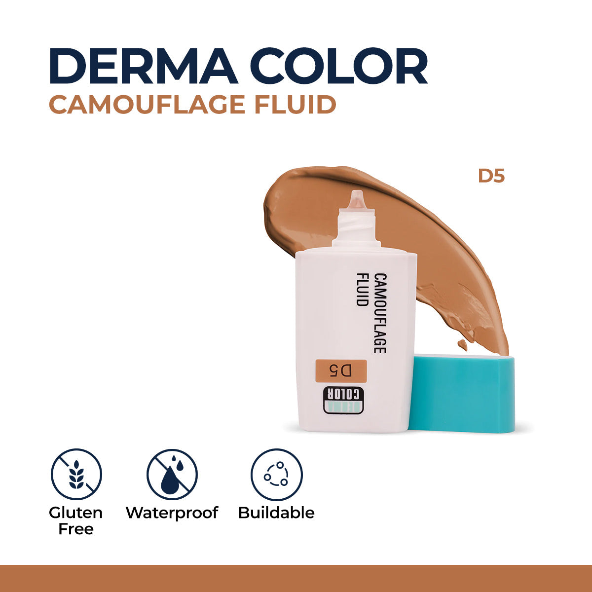 Kryolan - Derma Color Camouflage Fluid — image 4 — Meeshop Pakistan