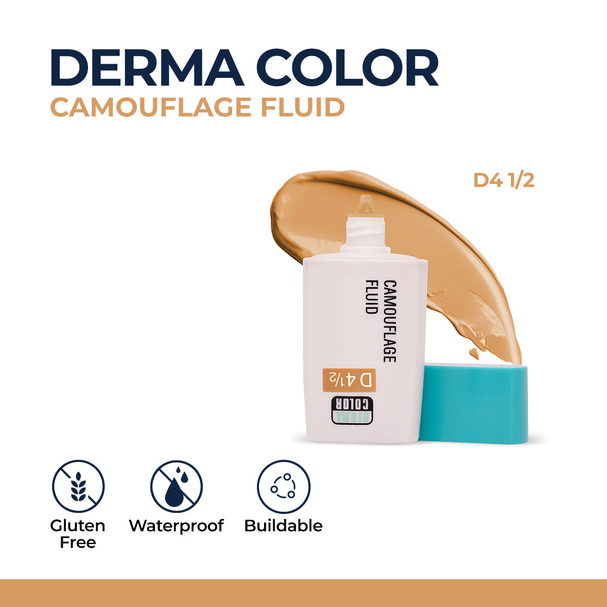 Kryolan - Derma Color Camouflage Fluid — image 5 — Meeshop Pakistan