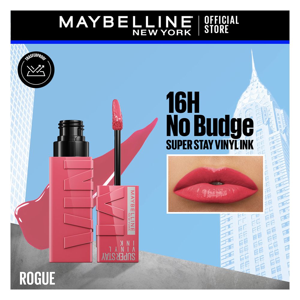 Maybelline - Superstay Vinyl Ink Lipstick - 145 Rouge — image 1 — Meeshop Pakistan