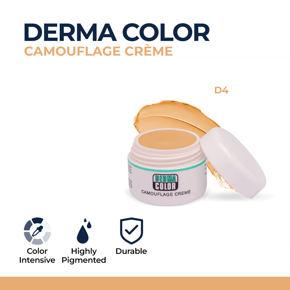 Kryolan - Derma Color Camouflage Crème 4 GM — image 8 — Meeshop Pakistan