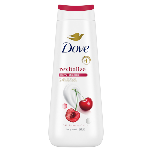 Dove - Revitalizante Cherry & Chia Milk Body Wash - 20 Fl Oz (591ml) — image 1 — Meeshop Pakistan