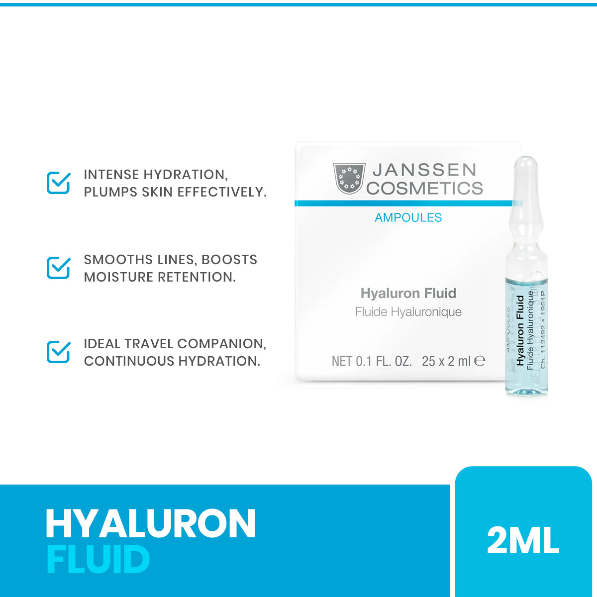 Janssen - Hyaluron Fluid 2ml — image 1 — Meeshop Pakistan