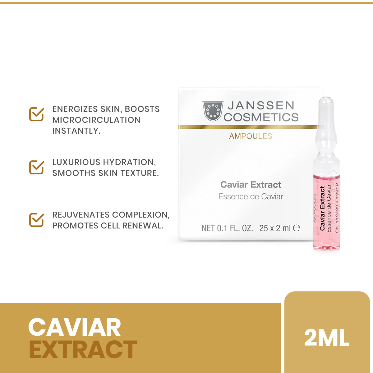 Janssen - Caviar Extract 2 ml — image 1 — Meeshop Pakistan