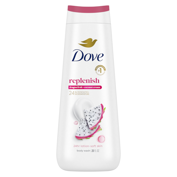 Dove - Replenish Dragon Fruit & Coconut Cream Body Wash - 20 Fl Oz (591ml) — image 1 — Meeshop Pakistan