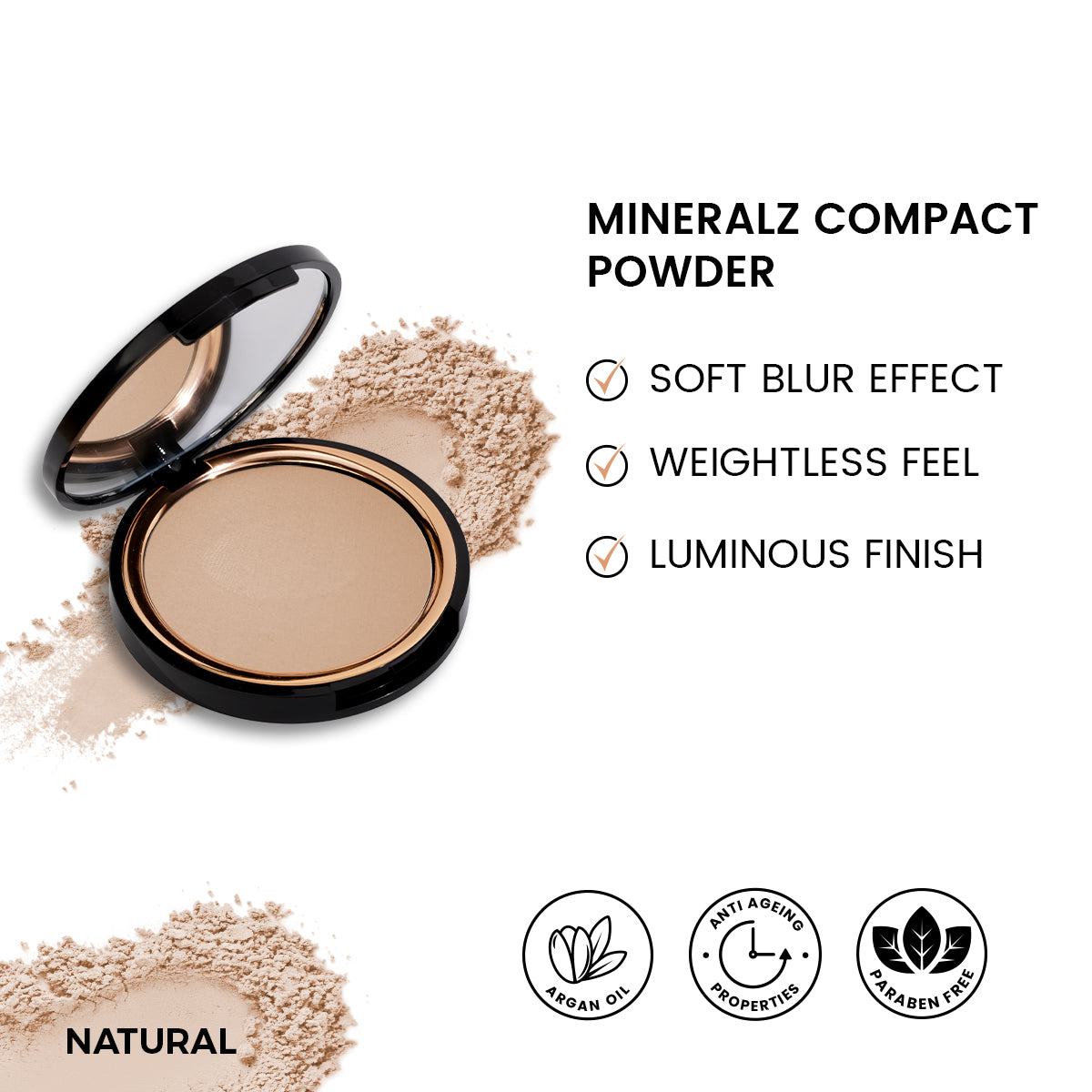 ST London - Mineralz Compact Powder — image 6 — Meeshop Pakistan