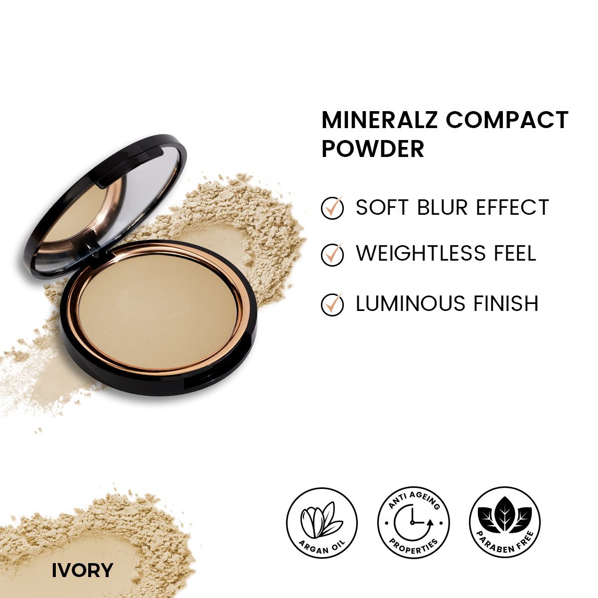 ST London - Mineralz Compact Powder — image 1 — Meeshop Pakistan