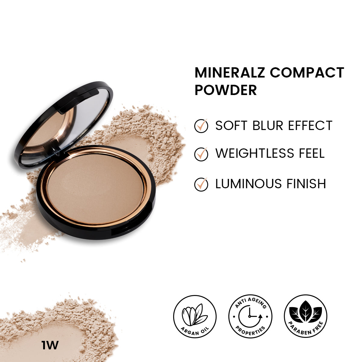 ST London - Mineralz Compact Powder — image 4 — Meeshop Pakistan