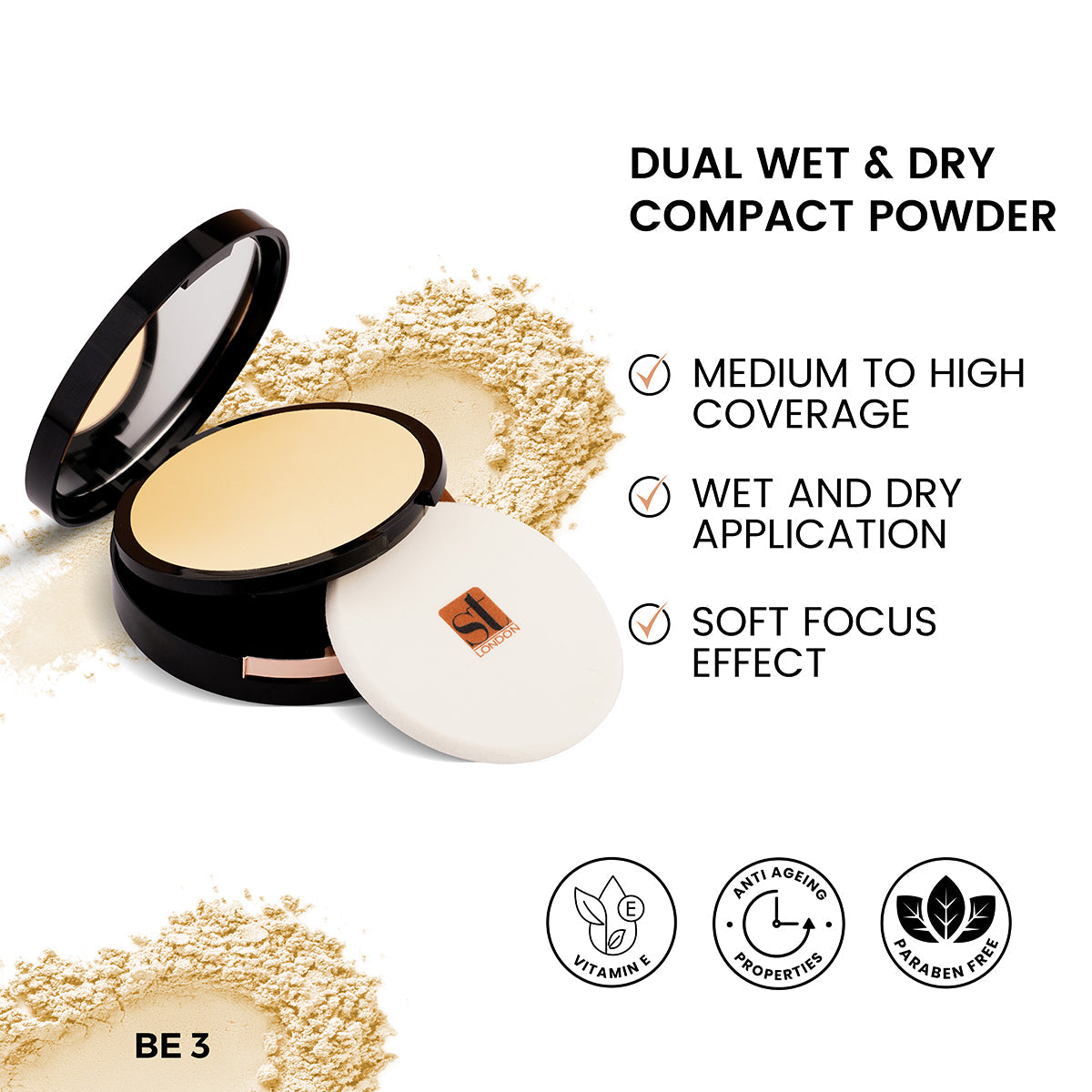ST London - Dual Wet & Dry Compact Powder — image 7 — Meeshop Pakistan