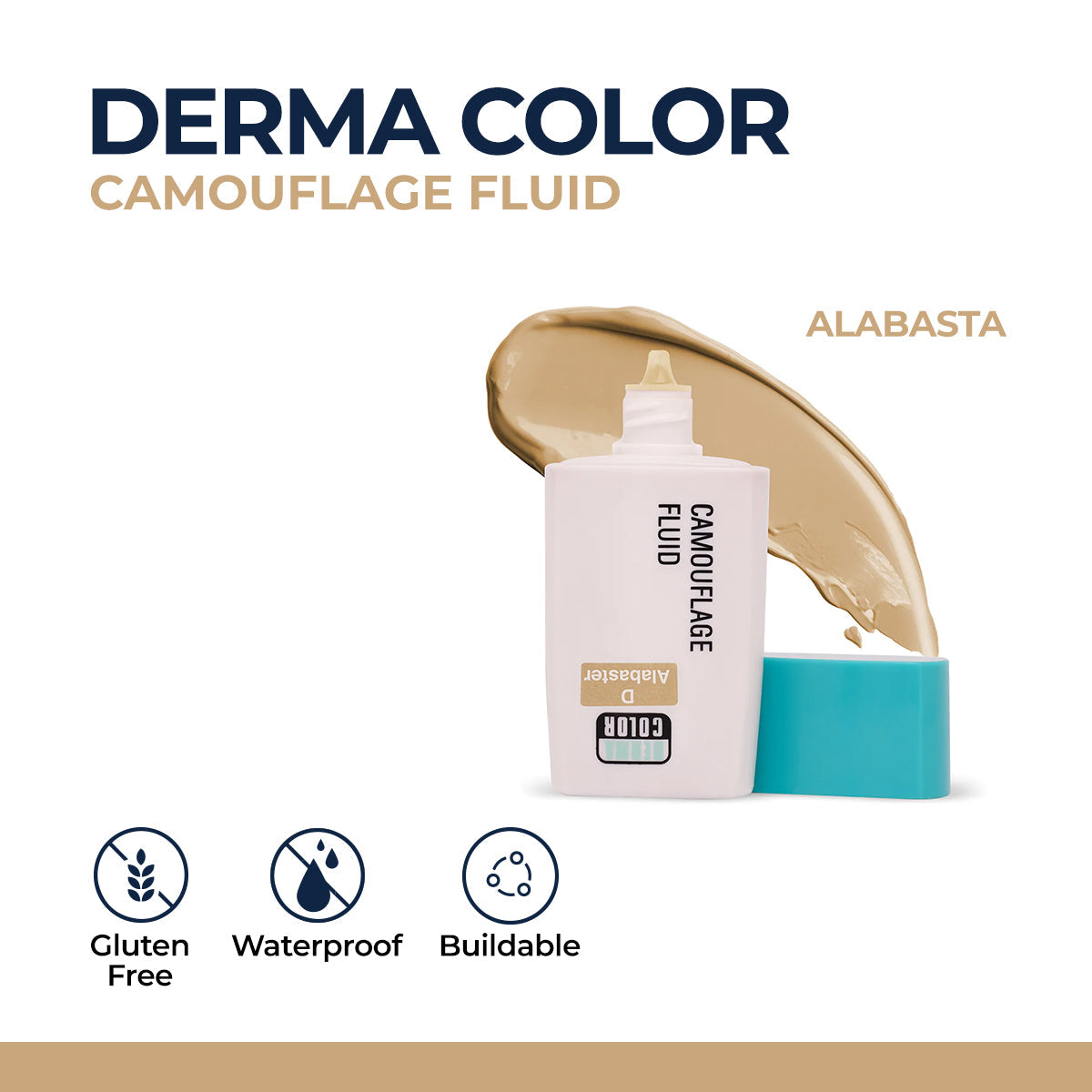 Kryolan - Derma Color Camouflage Fluid — image 1 — Meeshop Pakistan