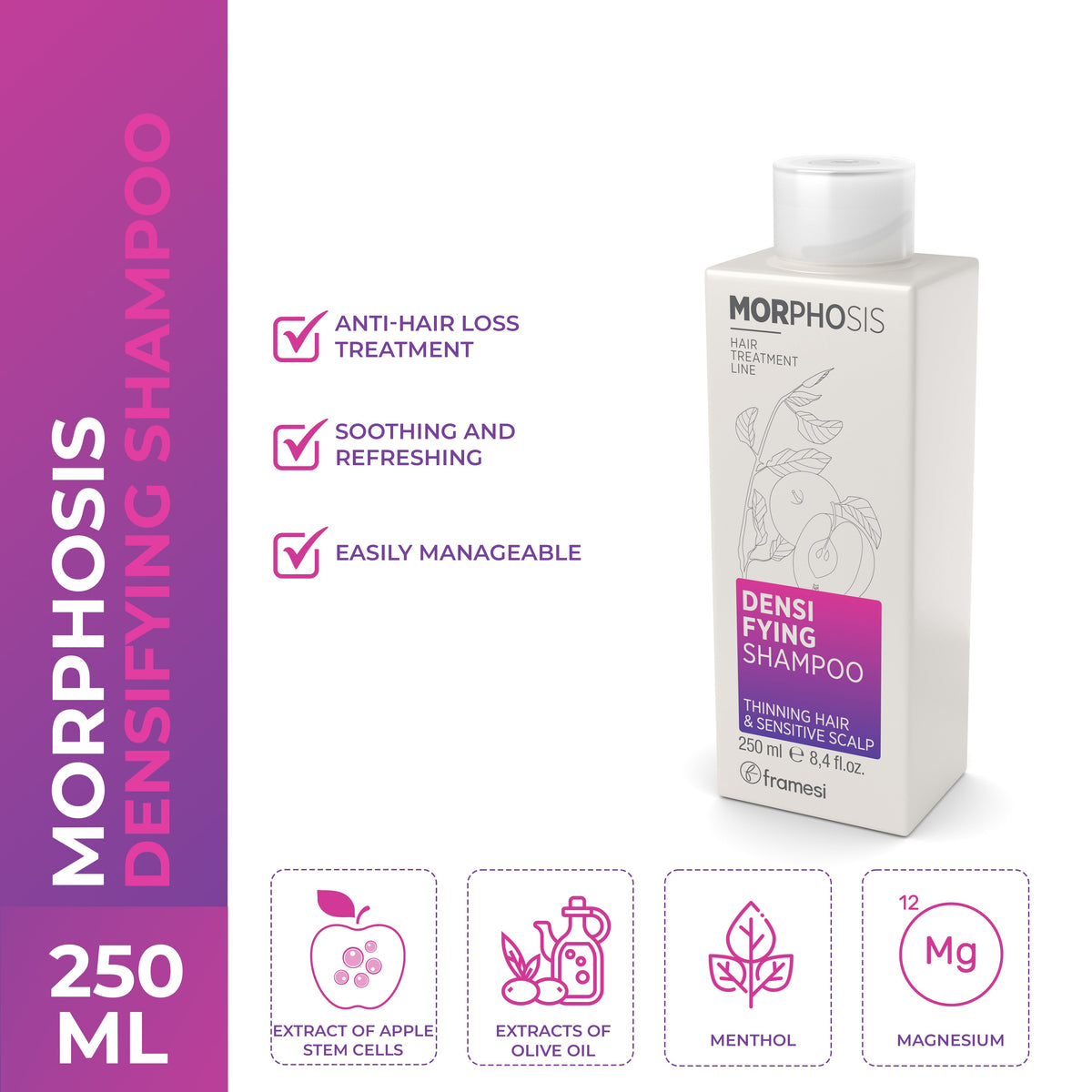 Framesi - Morphosis Densifying Shampoo 250 ml — image 1 — Meeshop Pakistan