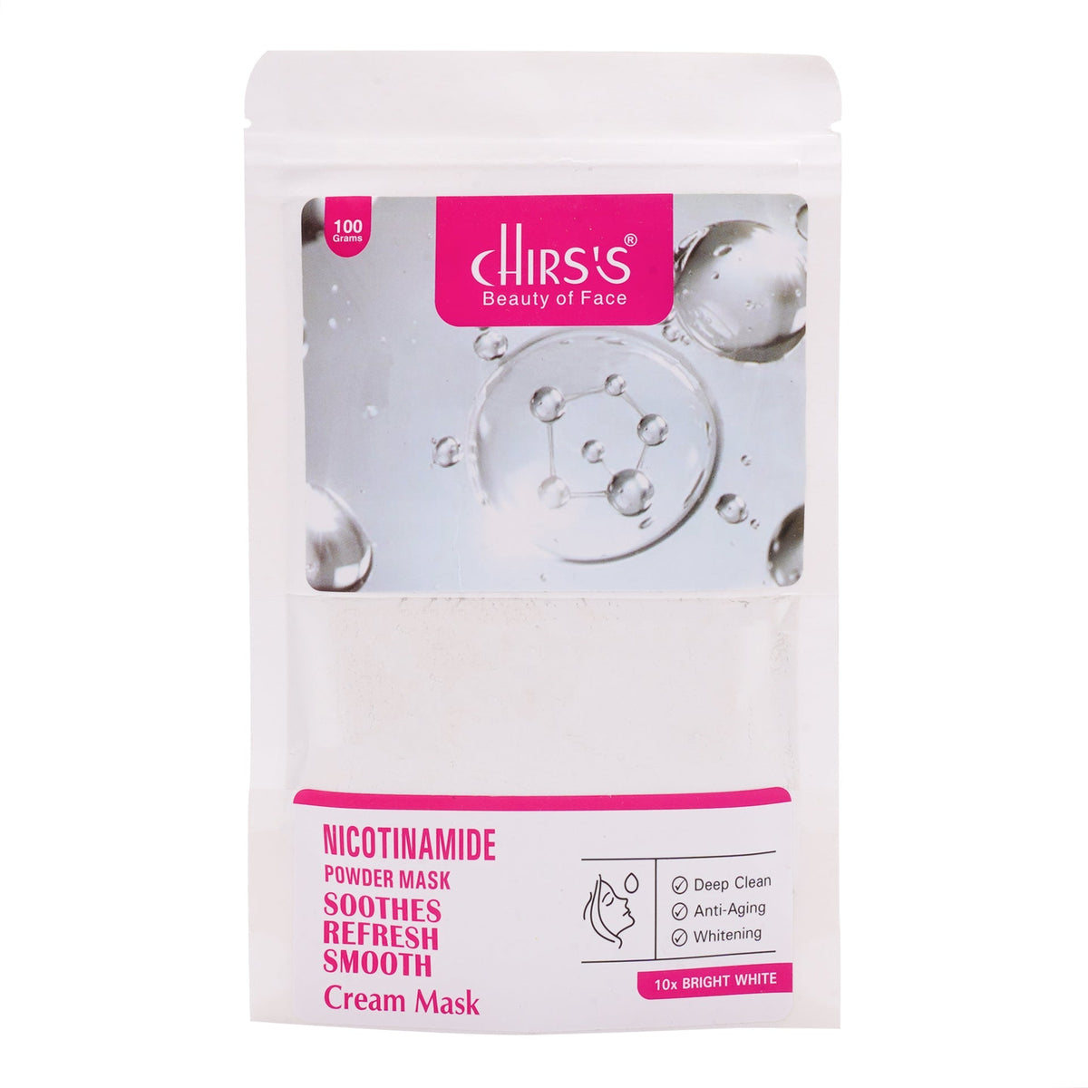 Chirs's - Nicotinamide Powder Mask — image 1 — Meeshop Pakistan