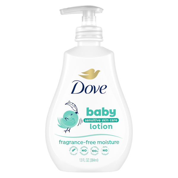 Baby Dove - Fragrance Free Moisture Hypoallergenic Lotion - 13 Fl Oz (384ml) — image 1 — Meeshop Pakistan