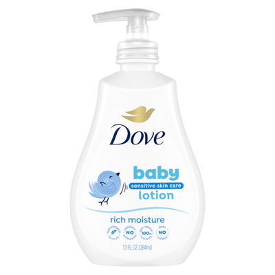 Baby Dove  Rich Moisture Hypoallergenic Lotion - 13 Fl Oz (384ml)