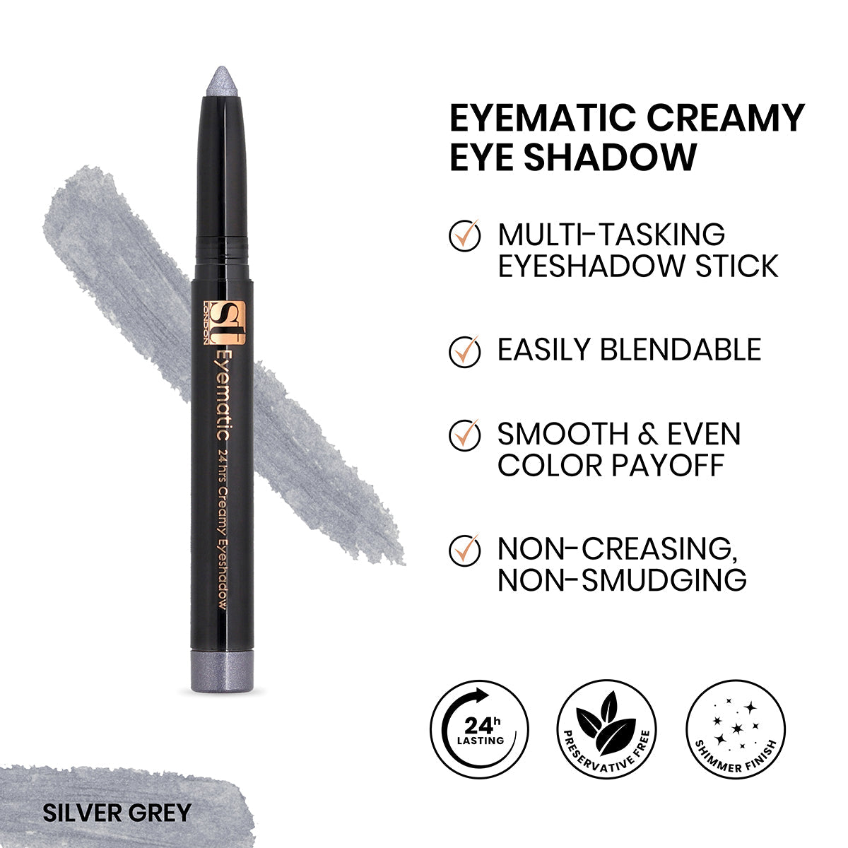 ST London - Eyematic Creamy Eye Shadow — image 10 — Meeshop Pakistan