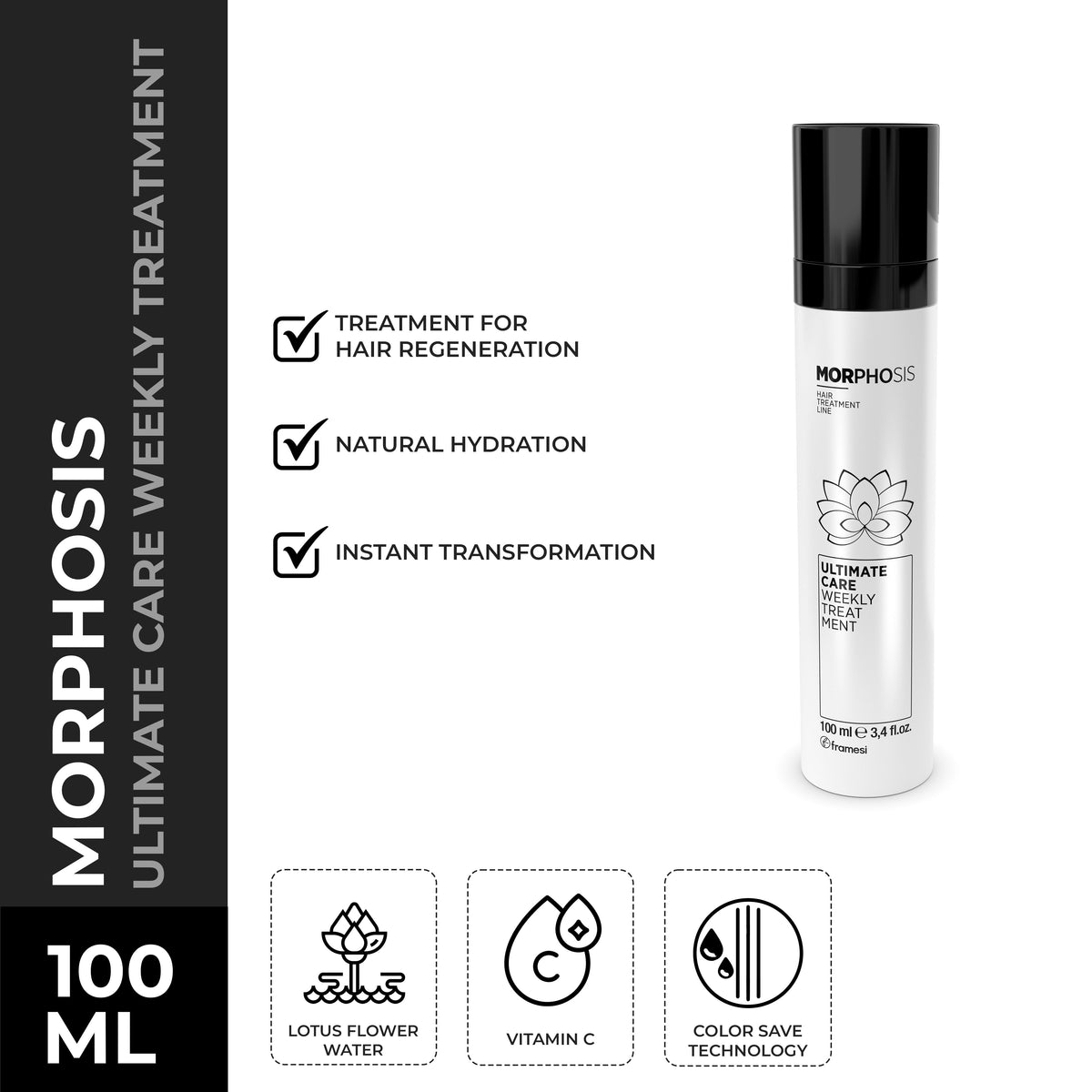 Framesi - Ultimate Care Weekly Treatment - 100 ml — image 1 — Meeshop Pakistan