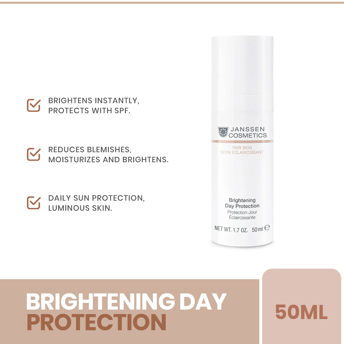 Janssen - Brightening Day Protection 50ml — image 1 — Meeshop Pakistan