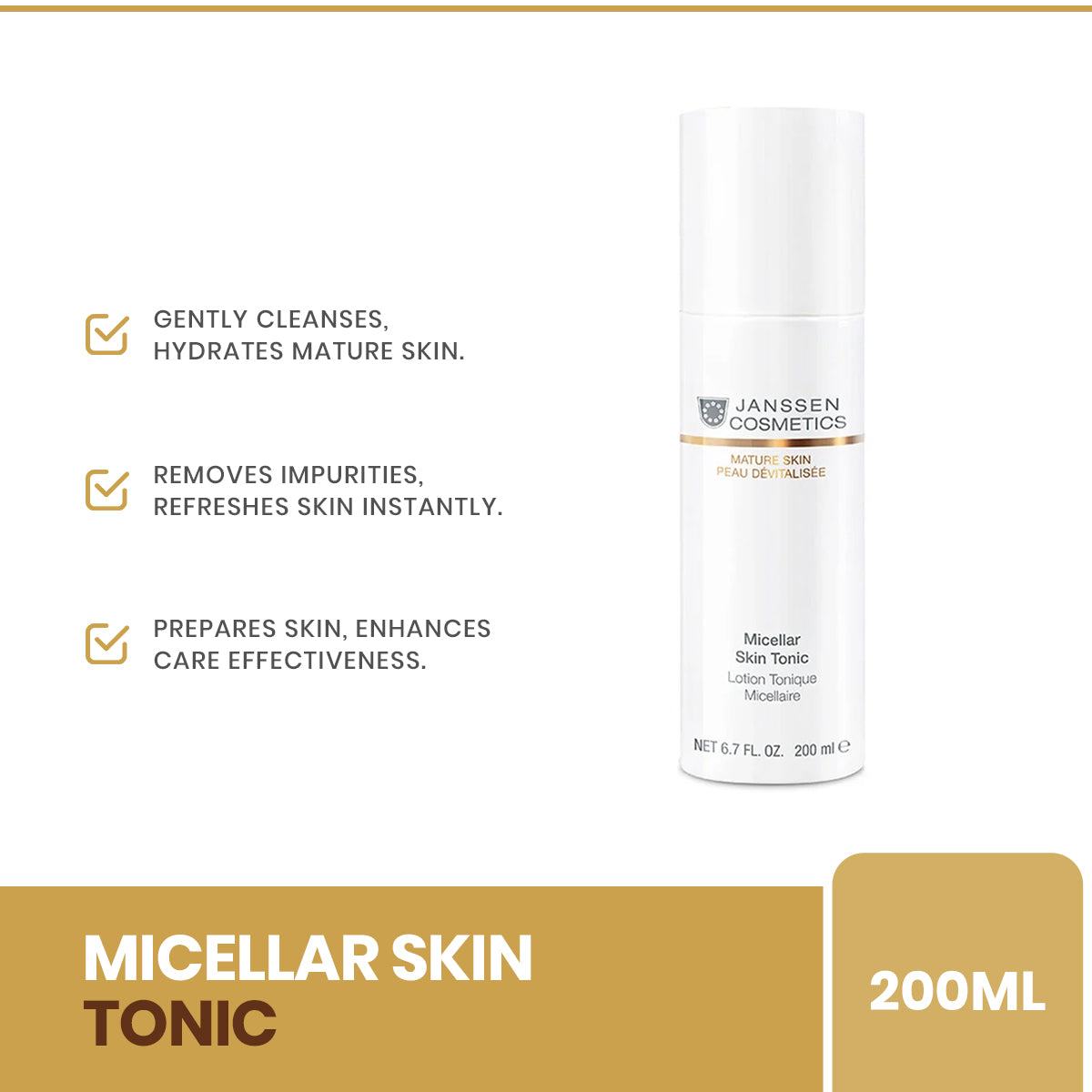 Janssen - Micellar skin tonic 200ml — image 1 — Meeshop Pakistan