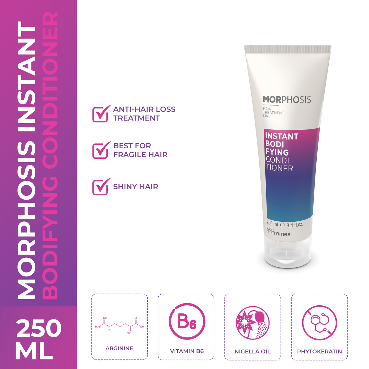 Framesi - Instant Bodifying Conditioner - 250 ml — image 1 — Meeshop Pakistan