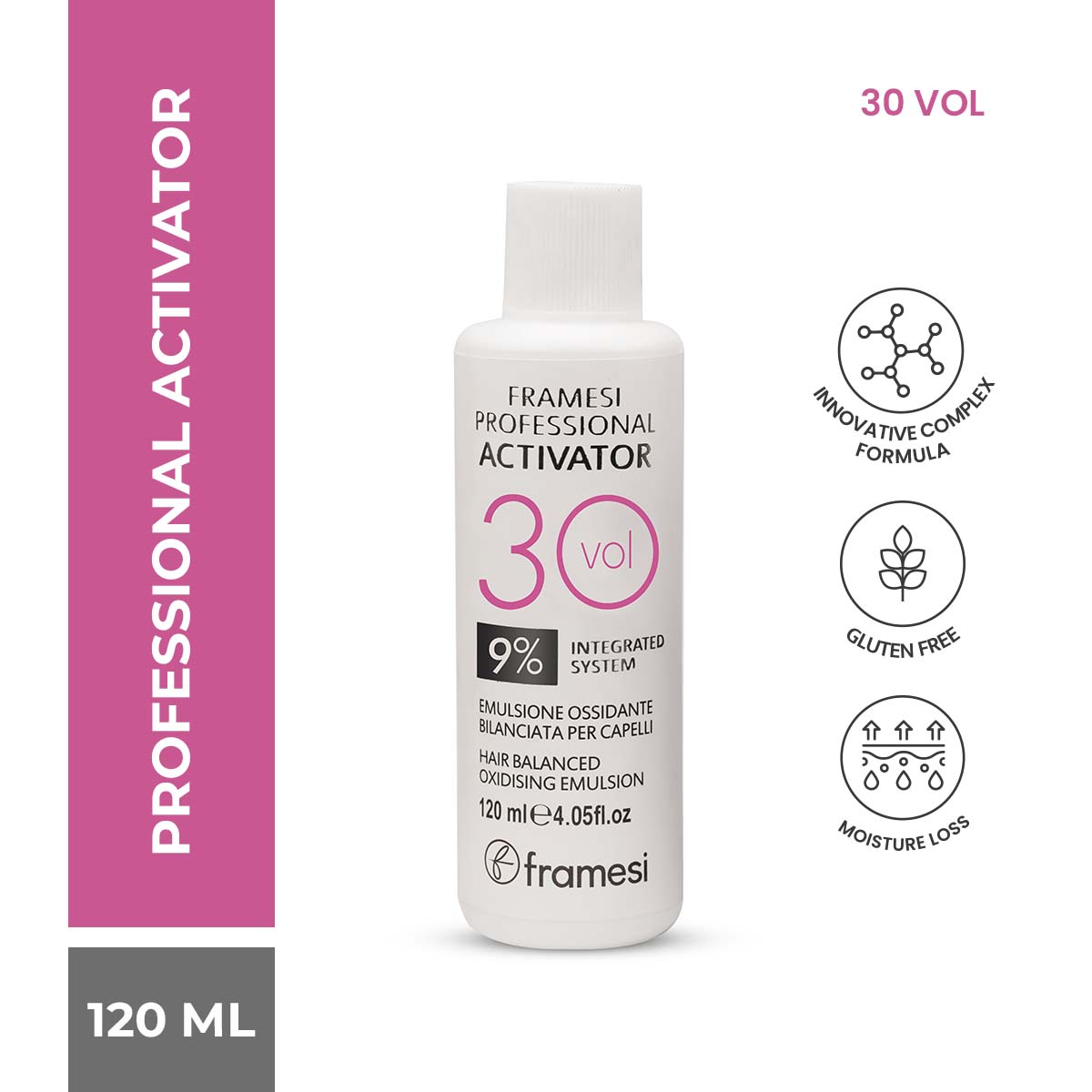 Framesi - Professional Activator - 30 Vol 120ml — image 1 — Meeshop Pakistan