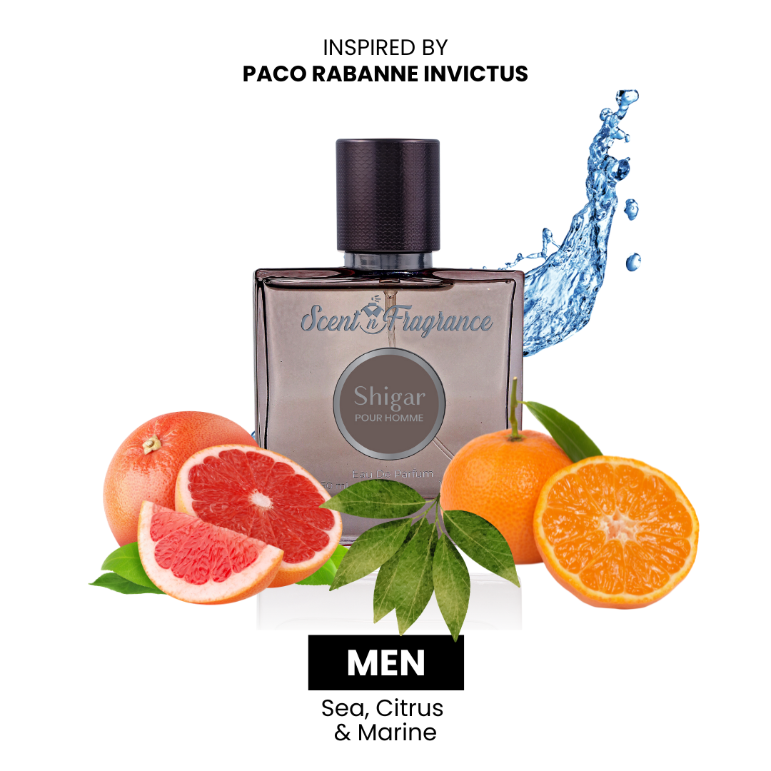 Shigar Inspired By Paco Rabanne Invictus - Men - 50ml — image 1 — Meeshop Pakistan