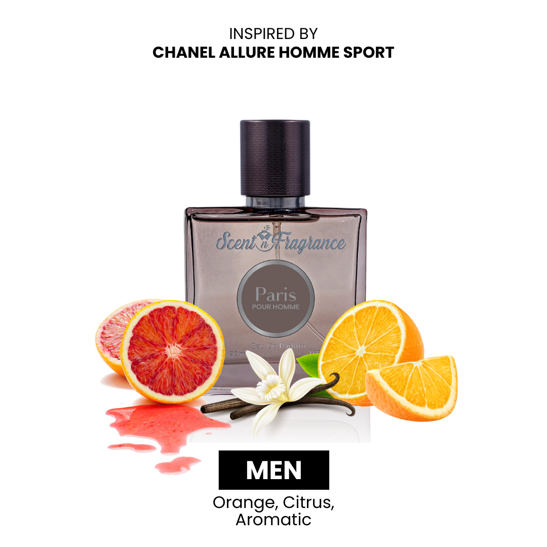 Paris Inspired By Chanel Allure Homme Sport - Men - 50ml — image 1 — Meeshop Pakistan