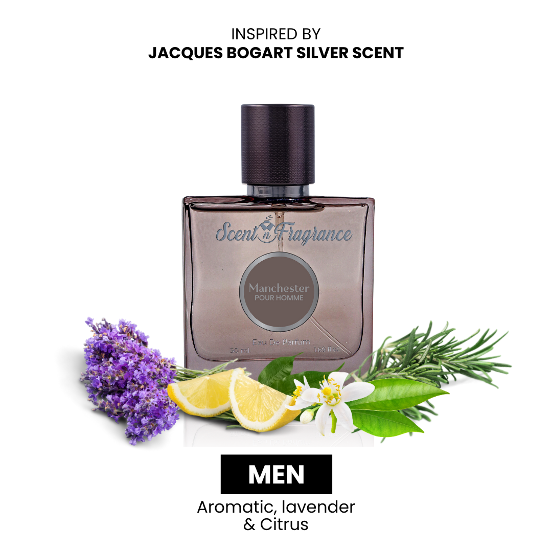 Manchester Inspired By Jacques Bogart -  Silver Scent - Men - 50ml — image 1 — Meeshop Pakistan