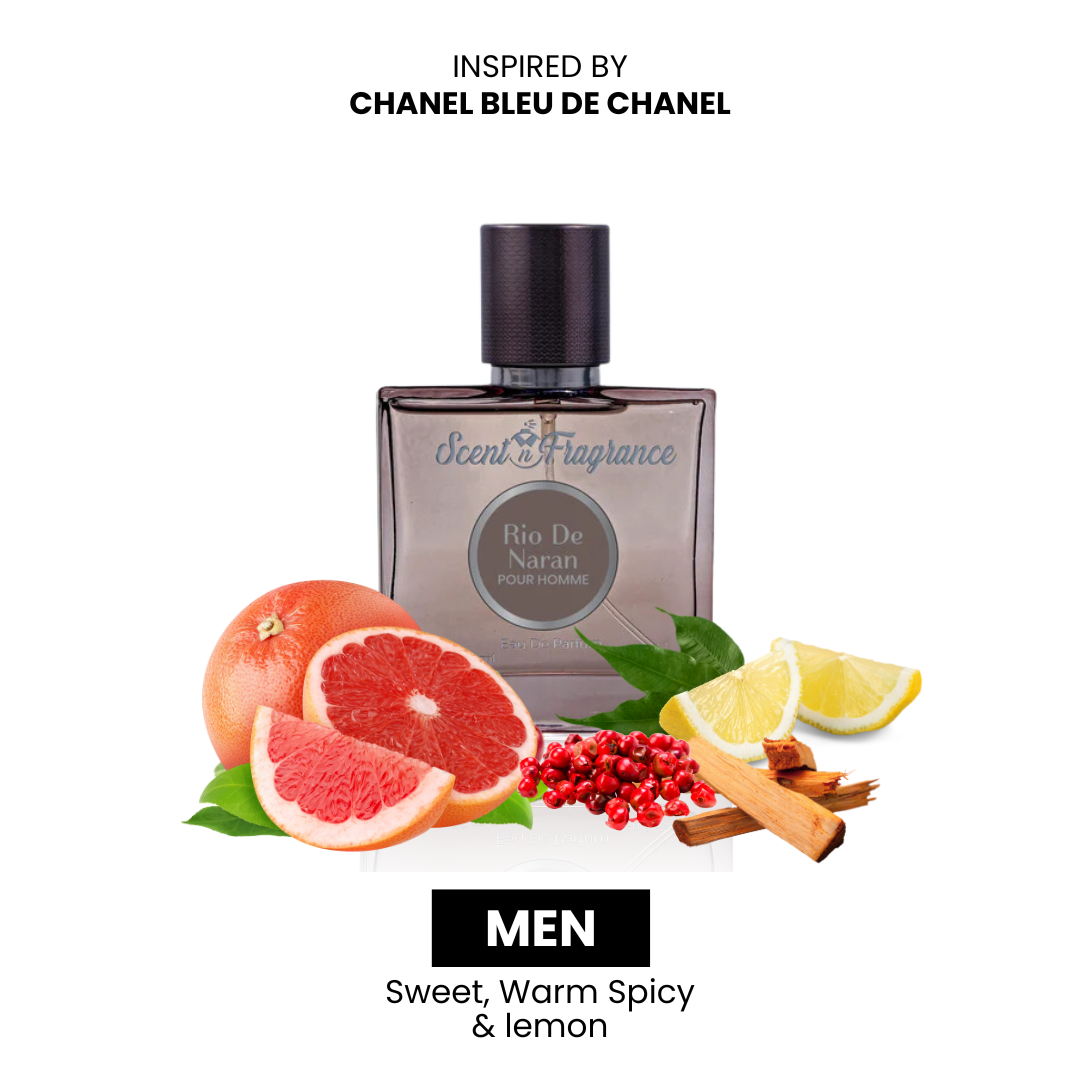 Rio De Naran Inspired By Bleu de Chanel - Men - 50ml — image 1 — Meeshop Pakistan
