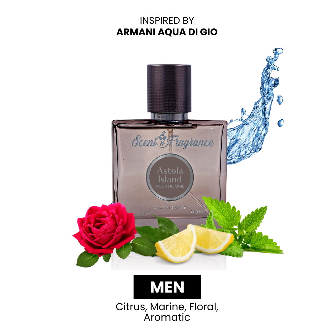 Astola Island Inspired By Armani Acqua Di Gio - Men - 50ml — image 1 — Meeshop Pakistan