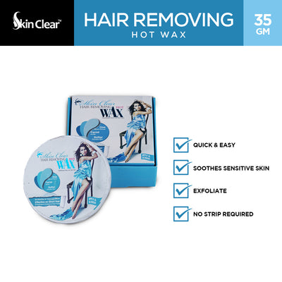 Skin Clear - Hair Removing Hot Wax - 35gm