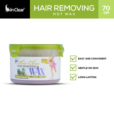 Skin Clear - Hair Removing Lemon Hot Wax - 70gm