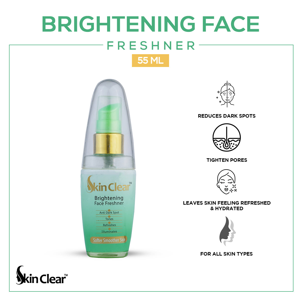 Skin Clear - Brightening Face Freshner - 55ml — image 1 — Meeshop Pakistan