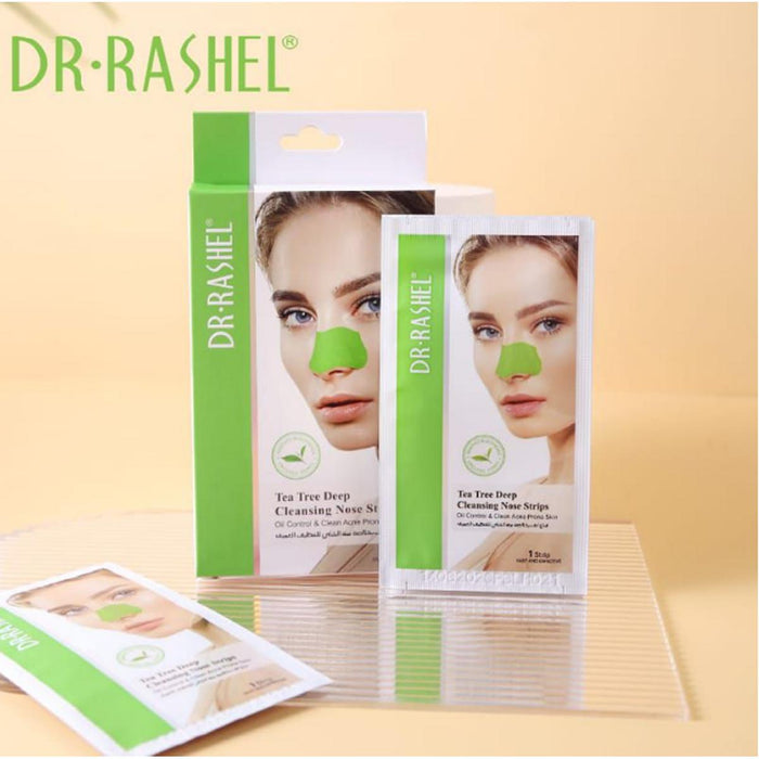 Dr Rashel - Tea Tree Deep Cleansing Nose Strip 6 Strips — image 1 — Meeshop Pakistan