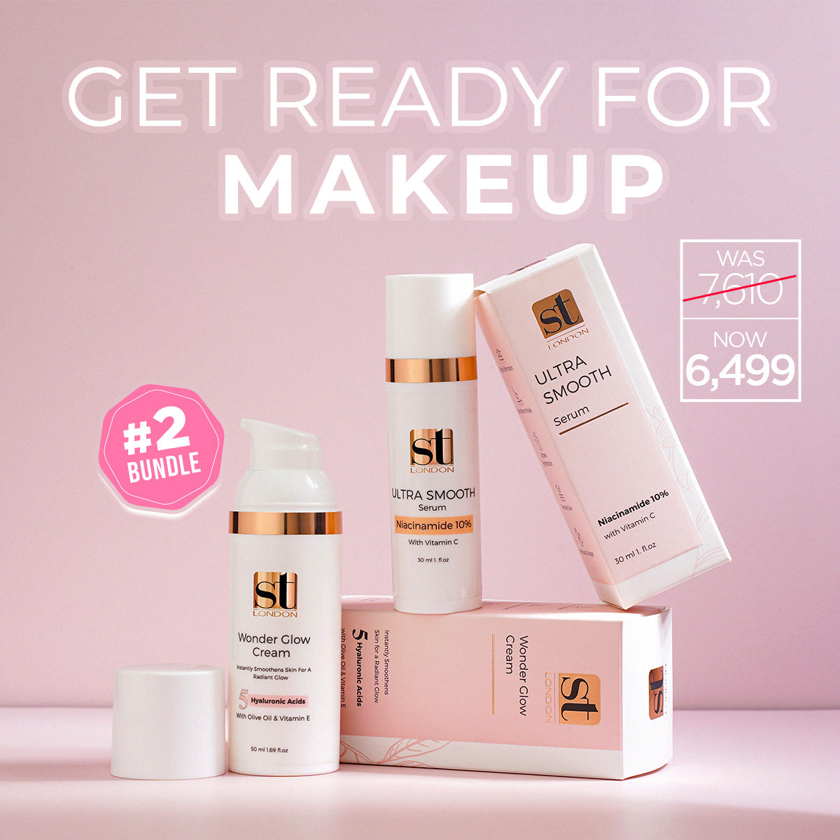 ST London - Get Ready for Makeup Bundle — image 1 — Meeshop Pakistan