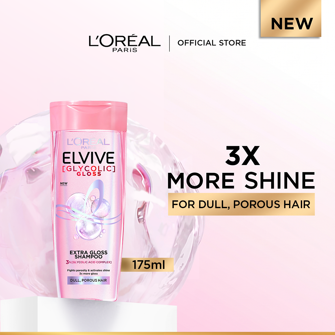 L'Oreal Paris - Elvive Shampoo Glycolic Gloss 175Ml — image 1 — Meeshop Pakistan