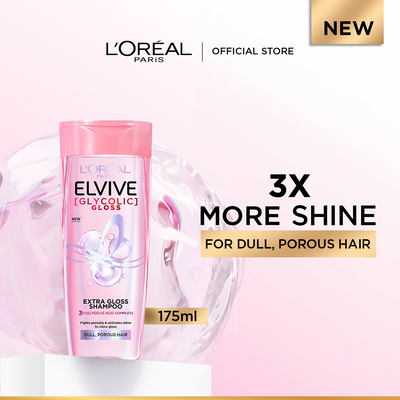 L'Oreal Paris - Elvive Shampoo Glycolic Gloss 175Ml