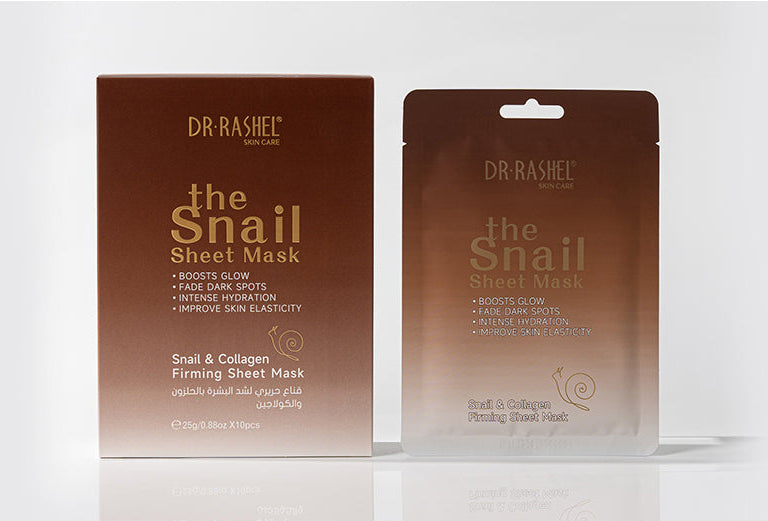 Dr Rashel - Snail & Collagen Firming Sheet Mask (Pack Of 10) — image 1 — Meeshop Pakistan