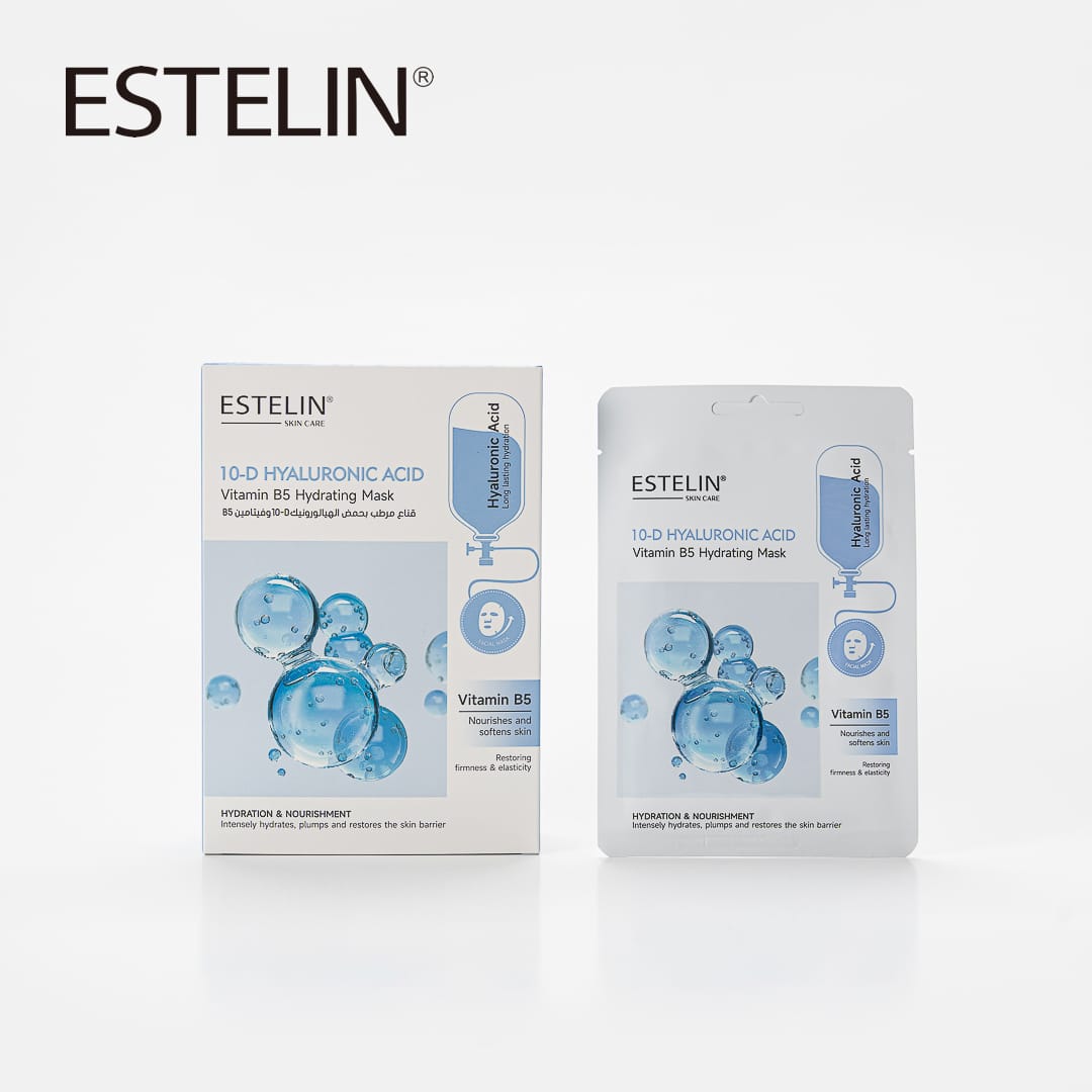 Estelin - 10D Hyaluronic Acid &Vitamin B5 Hydrating Mask — image 1 — Meeshop Pakistan