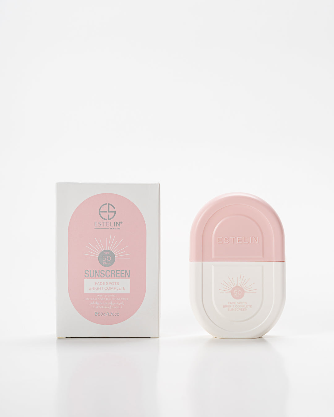Estelin - Fade Spots Bright Sunscreen SPF 50 (50g) — image 1 — Meeshop Pakistan